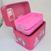 New two-layer makeup box, large-capacity storage bag, family storage box and organizing box, factory direct sales details Picture